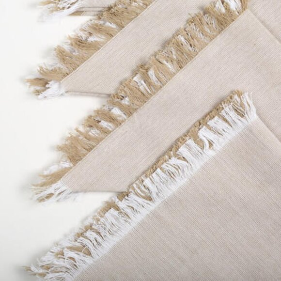 Wheaten cotton table napkins (set of 4) - Picture 2 of 3